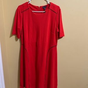 The Limited, Black and red dress, size large